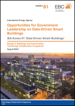 Opportunities for Government Leadership on Data-Driven Smart Buildings